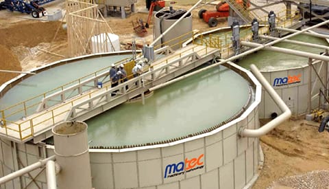 Matec Horizontal Deep Cone Clarifier