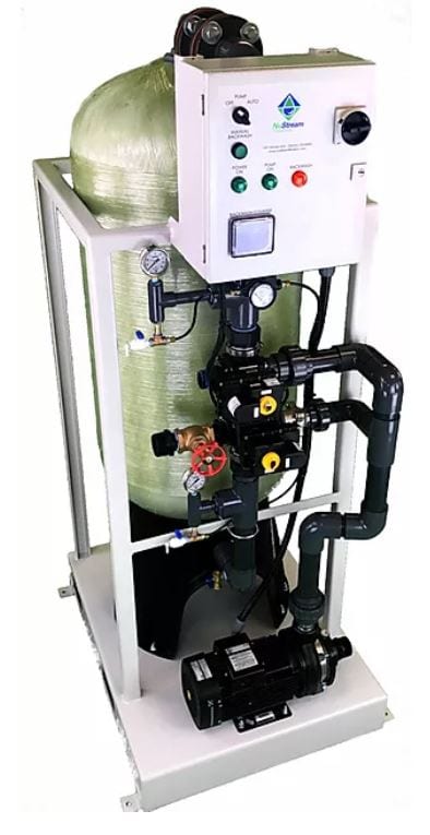 side stream filtration cooling tower unit