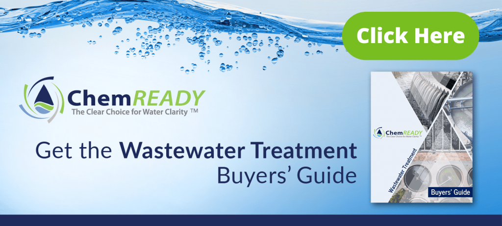 Advertisement for Wastewater Treatment Buyer's Guide