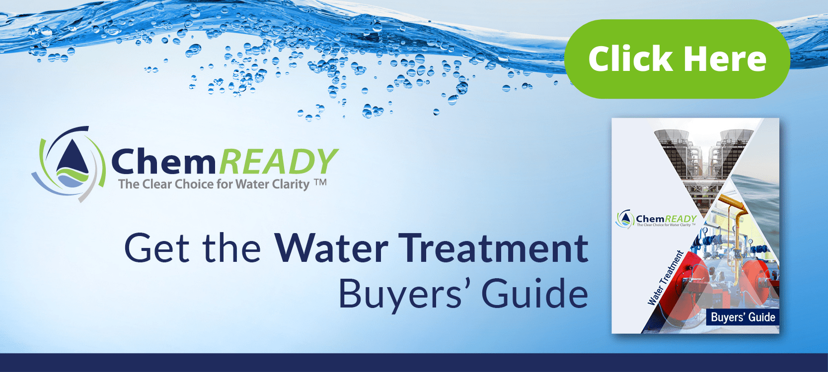 Advertisement for Water Treatment Buyer's Guide