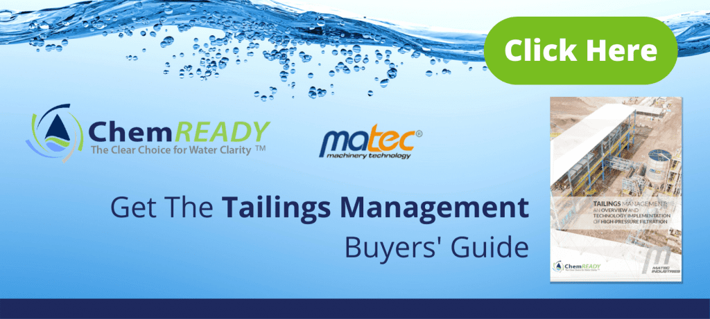 ChemREADY / Matec: Get the Tailings Management Buyers' Guide