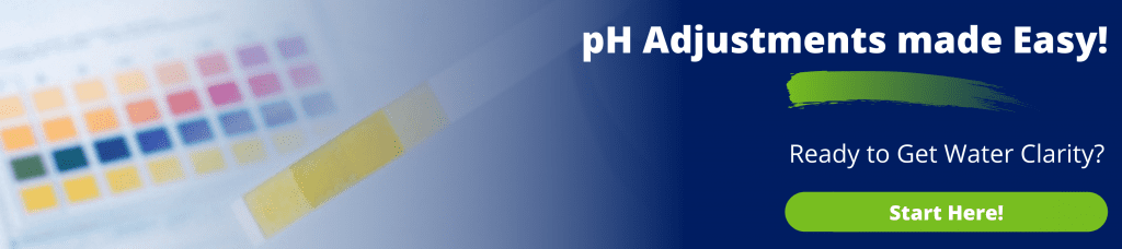 advertisement for pH adjustments