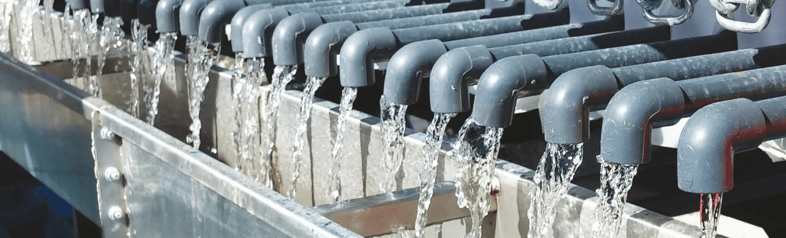 Concrete washout water management