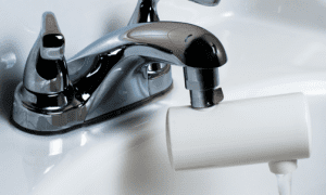 Filter against legionella in tap water 